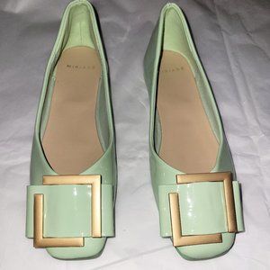 NWOB Miriade Sea Green Jelly Flats - 36/6